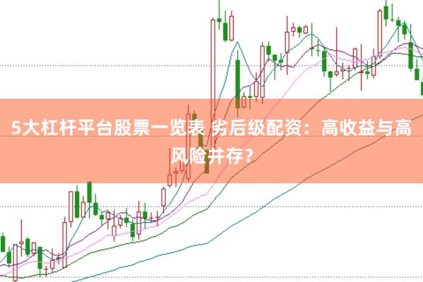 5大杠杆平台股票一览表 劣后级配资：高收益与高风险并存？